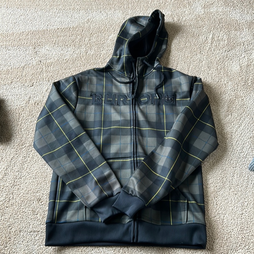 Dry ride zip up